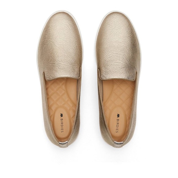 BIRDIES golden Swift Leather loafers Size 9.5 gently used - Picture 2 of 11